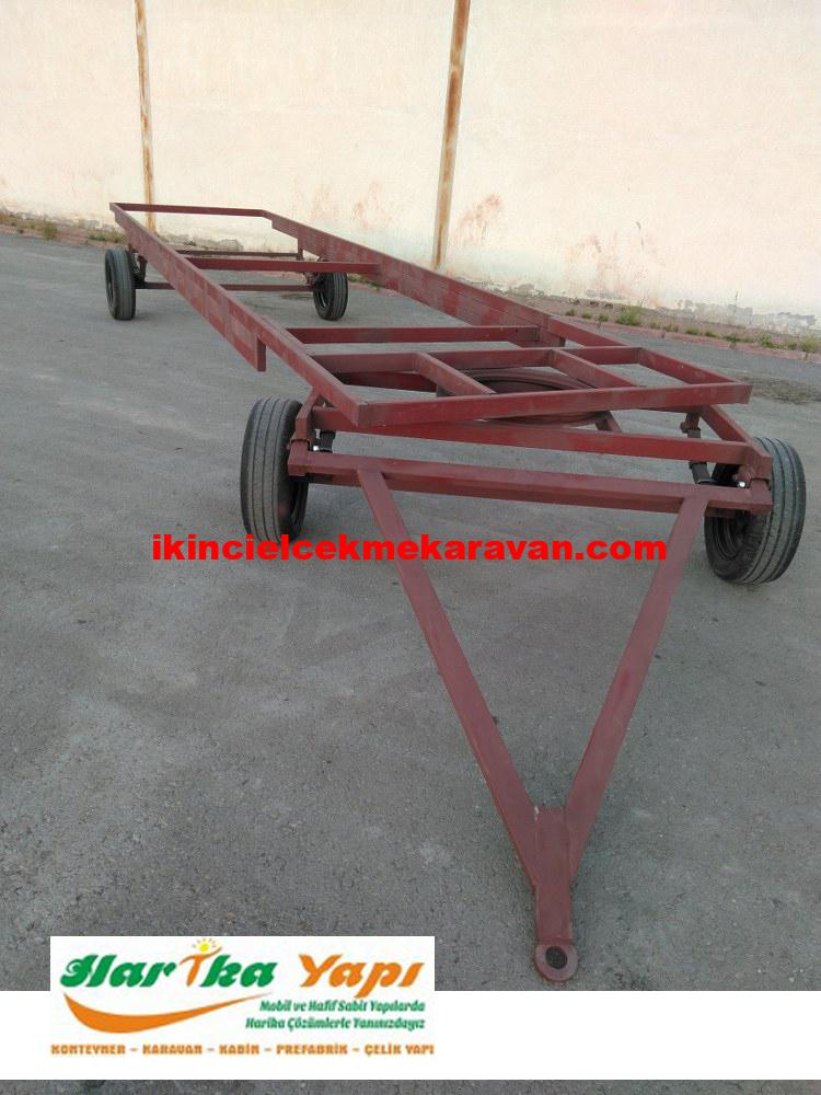 çıkma sabit konteyner şasesi