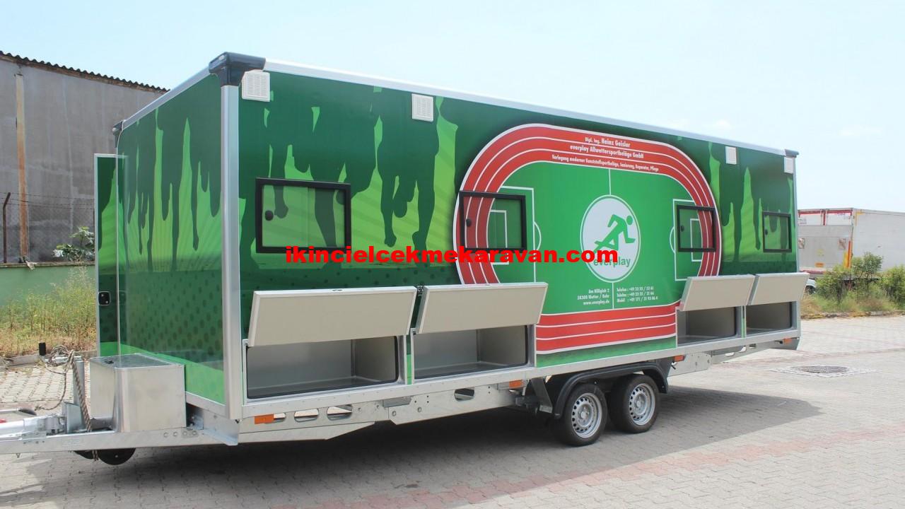 konteyner çekme karavan