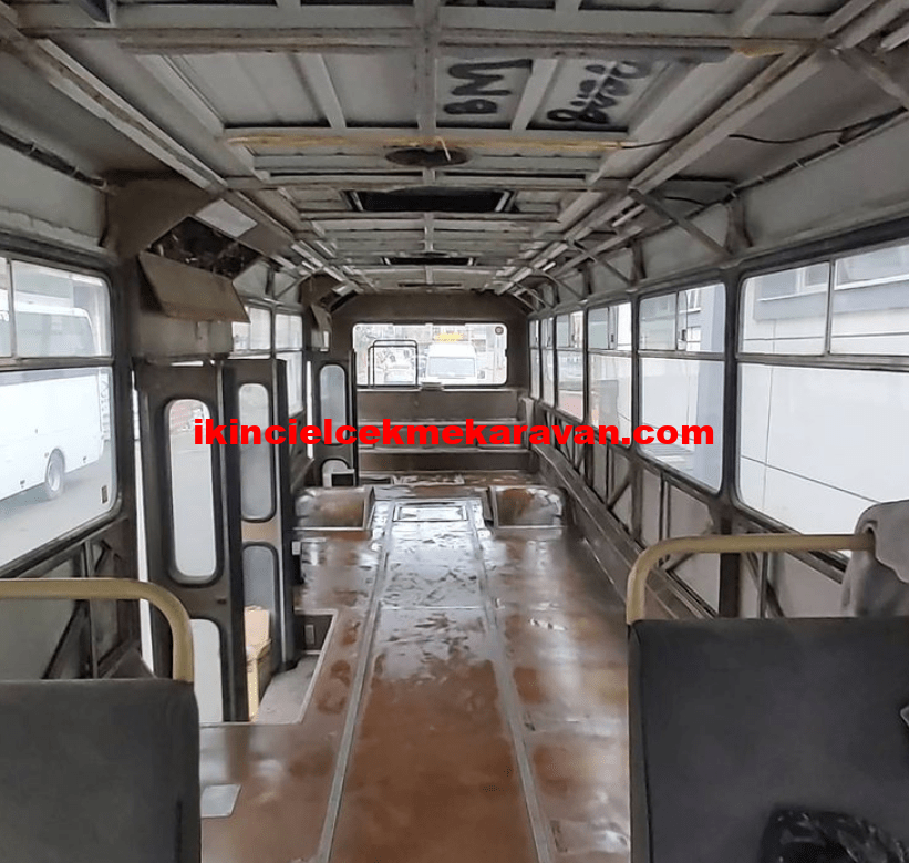 otobüs karavan iç kısmı