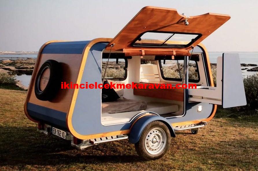 ikinci el tek kişilik çekme karavan