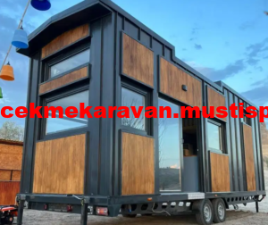 ÇEKME BELGELİ RUHSATLI ikinci el tiny house - ikinci el çekme karavan